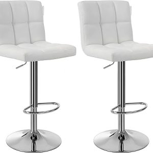 Tabourets de bar blancs