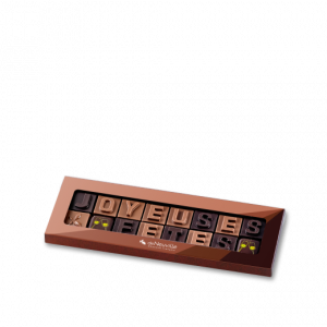 Chocolat "Joyeux Fêtes"