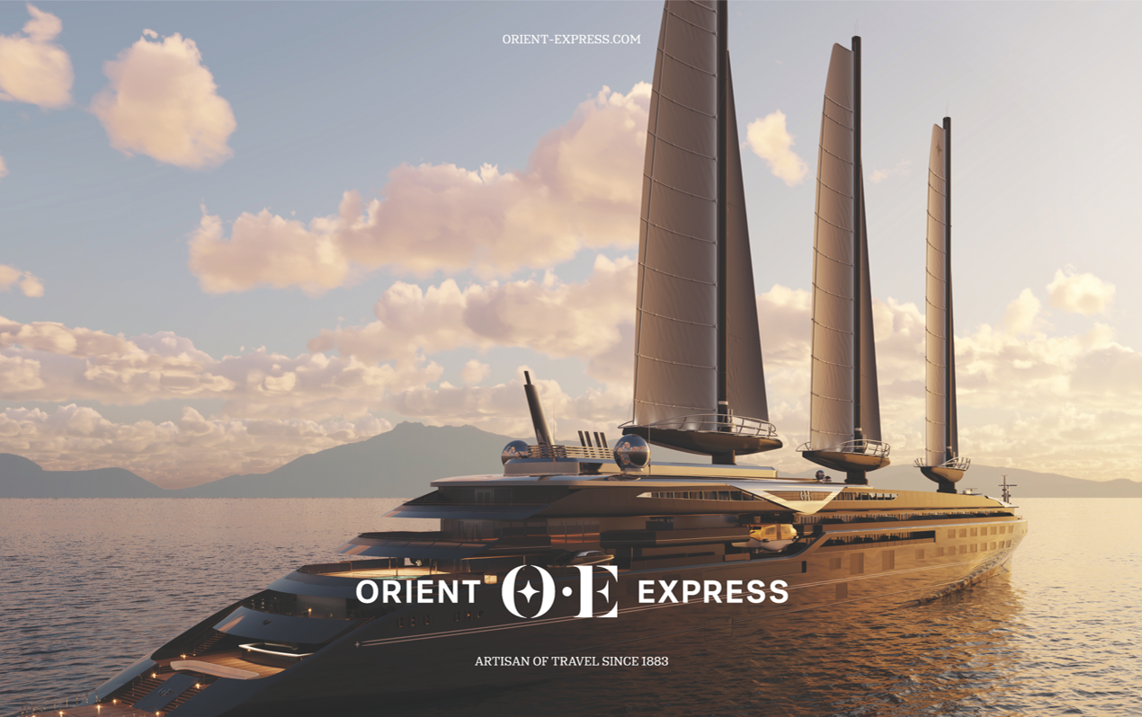 Accor - Orient Express - Panneau de signalétique stand salon
