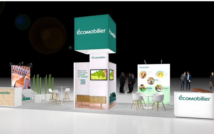 Eco-mobilier - Salon Pollutec - Stand
